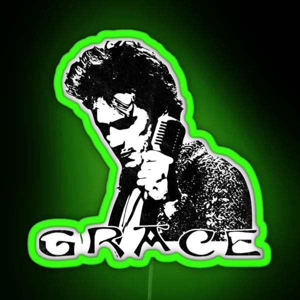 Grace Minimalist Cover RGB Neon Sign