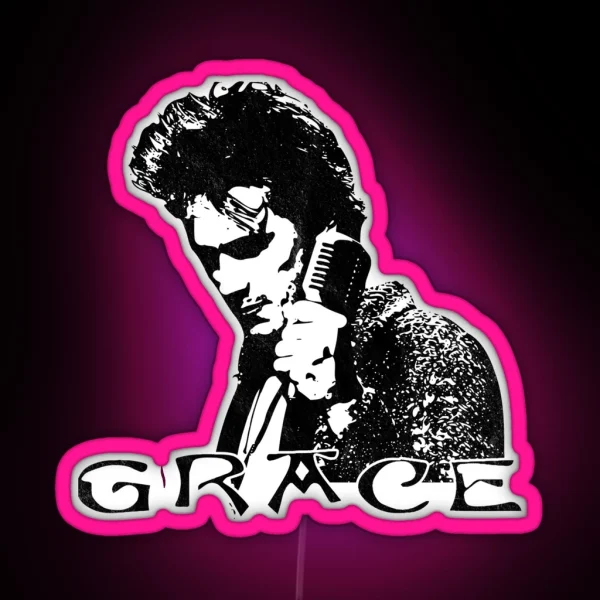 Grace Minimalist Cover RGB Neon Sign