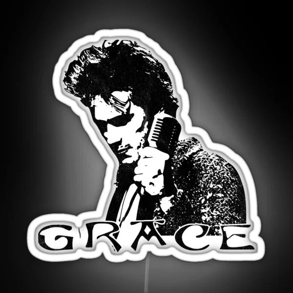 Grace Minimalist Cover RGB Neon Sign