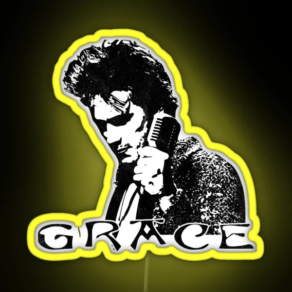 Grace Minimalist Cover RGB Neon Sign