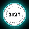 Graduation Celebration Neon Sign for Class of 2025 Senior Commemoration