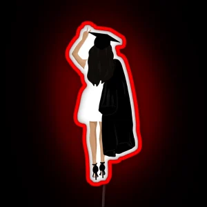 Graduation Girl RGB Neon Sign