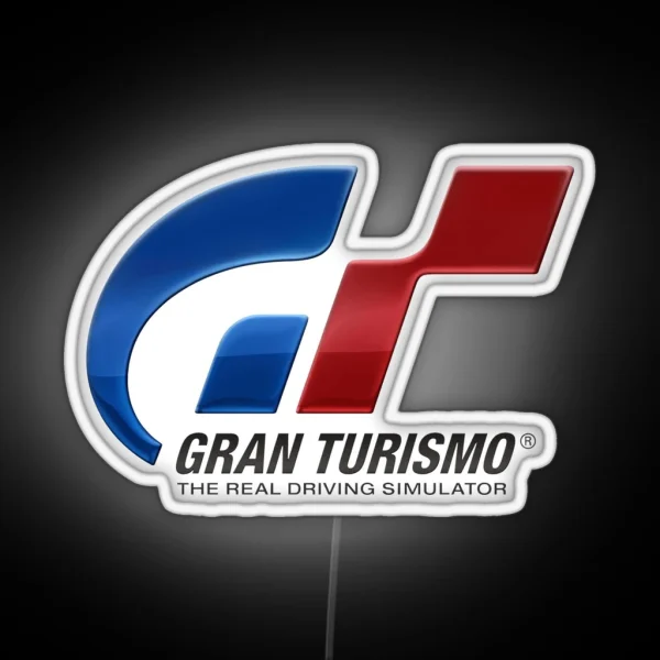 Gran Turismo Logo Colors RGB Neon Sign