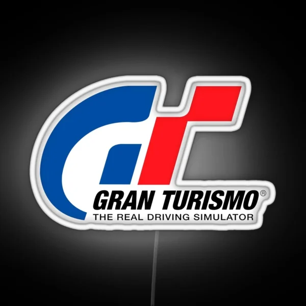 Gran Turismo Original Logo Colors RGB Neon Sign