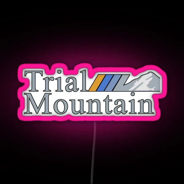 Gran Turismo Trial Mountain RGB Neon Sign