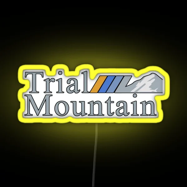 Gran Turismo Trial Mountain RGB Neon Sign