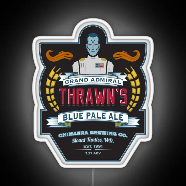 Grand Admiral Thrawn S Blue Pale Ale RGB Neon Sign