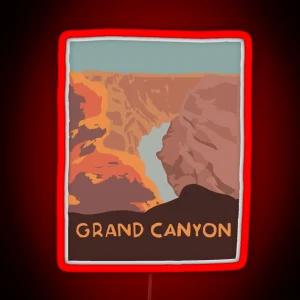 Grand Canyon RGB Neon Sign