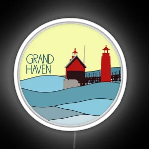 Grand Haven RGB Neon Sign