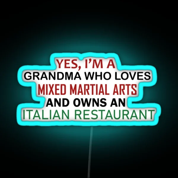 Grandma RGB Neon Sign