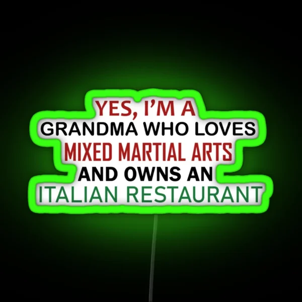 Grandma RGB Neon Sign