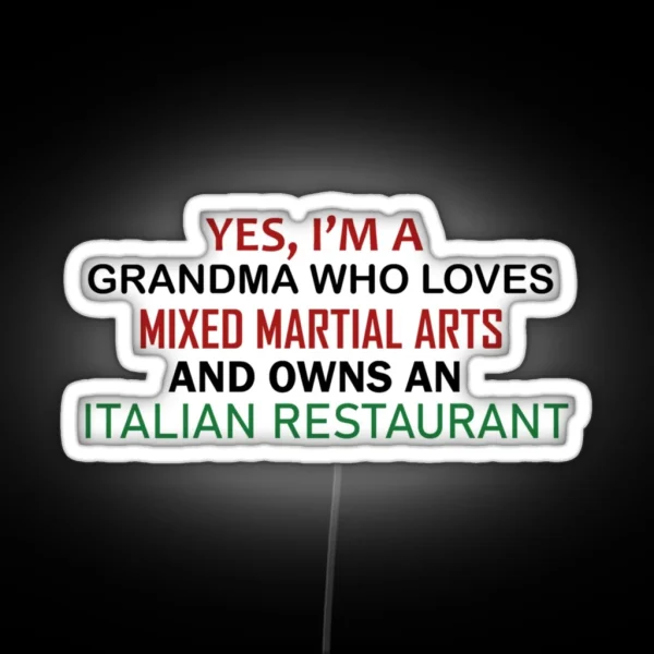 Grandma RGB Neon Sign