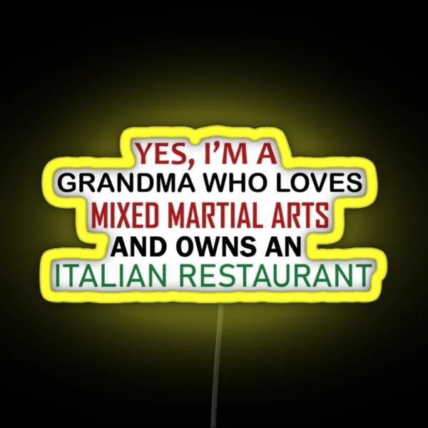 Grandma RGB Neon Sign