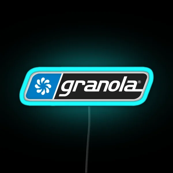 Granola Nalgene Logo RGB Neon Sign