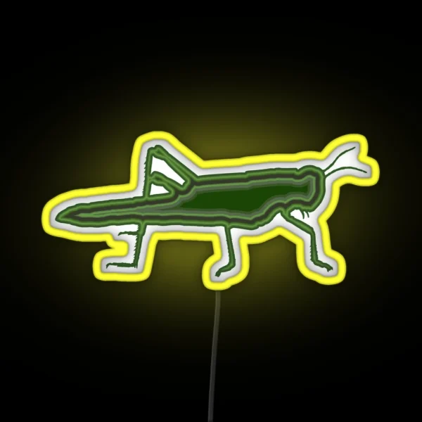 Grasshopper Legendary Animals RGB Neon Sign