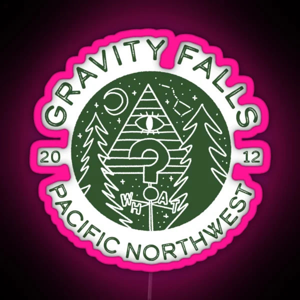 Gravity Falls RGB Neon Sign