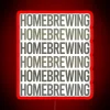 RGB Neon Sign: Modern Design for the Homebrew Beer Enthusiast