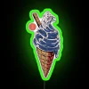 Vintage Neon Ice Cream Shop Sign Decorative Restaurant Wall Art