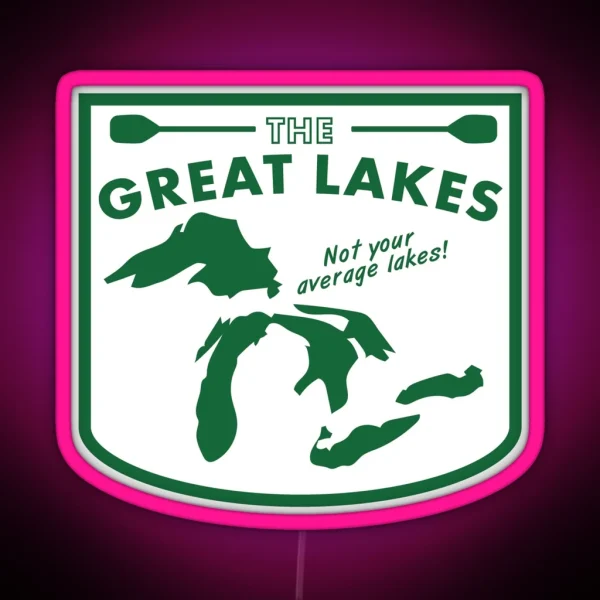 Great Lakes Led RGB Neon Sign