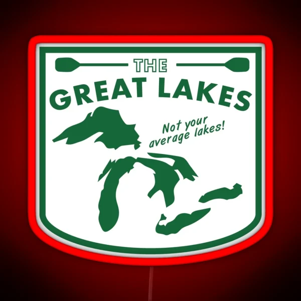 Great Lakes Led RGB Neon Sign