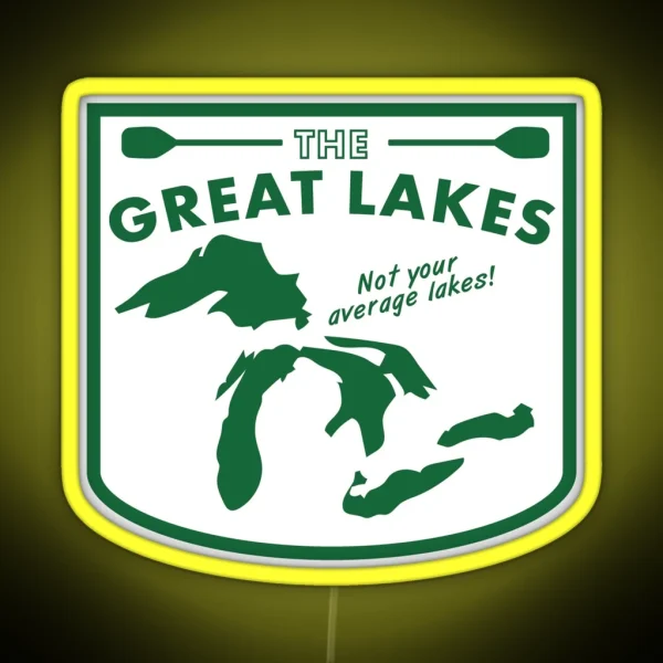 Great Lakes Led RGB Neon Sign