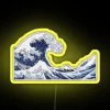 Eye-catching Great Wave RGB Neon Sign for Modern Home Decor