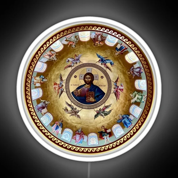 Greek Orthodox Dome Icon RGB Neon Sign