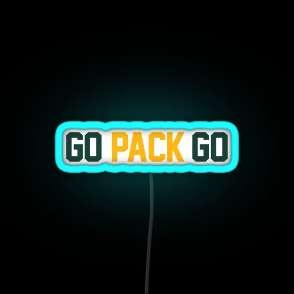 Green Bay Packers RGB Neon Sign