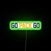 Green Bay Packers Officially Licensed RGB Neon LED Lighted Sign