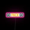 Vibrant Green Bay Packers Team Spirit LED Lighted Neon Sign Display