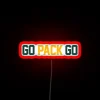 Authentic Green Bay Packers LED Neon Sign with Vibrant RGB Lighting