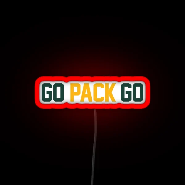 Green Bay Packers RGB Neon Sign
