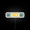 Vibrant Green Bay Packers Team Spirit LED Neon Sign Decor