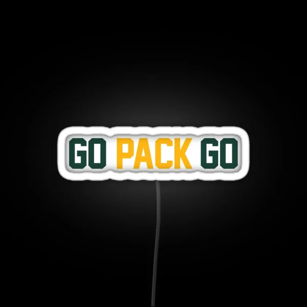 Green Bay Packers RGB Neon Sign