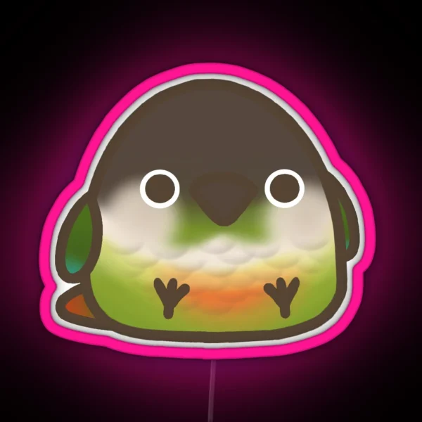 Green Cheek Conure Ver 1 RGB Neon Sign