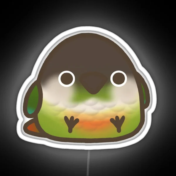 Green Cheek Conure Ver 1 RGB Neon Sign