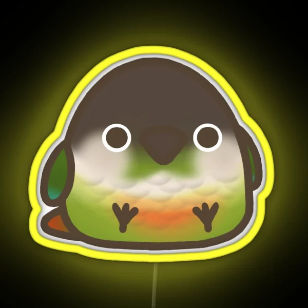 Green Cheek Conure Ver 1 RGB Neon Sign