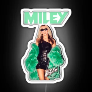 GREEN MILEY RGB Neon Sign