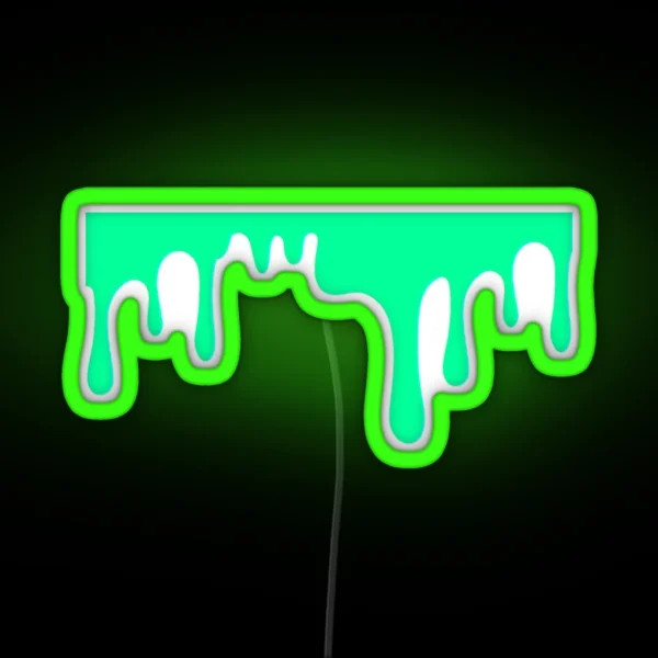 Green Slime RGB Neon Sign