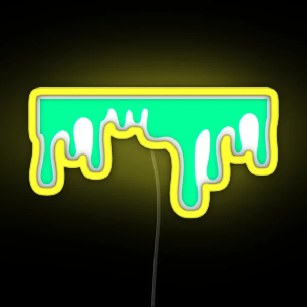 Green Slime RGB Neon Sign