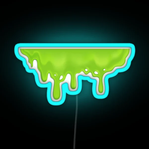 Green Slime RGB Neon Sign
