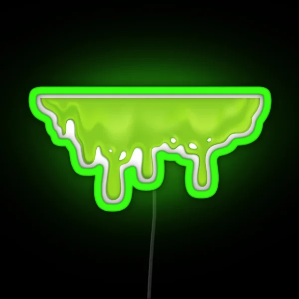 Green Slime RGB Neon Sign