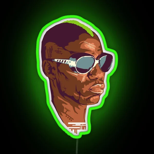 Green Velvet Aka Kashmir Aka Cajmere Aka Curtis Jones RGB Neon Sign