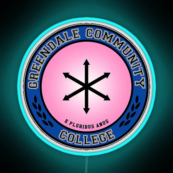 Greendale Community College RGB Neon Sign