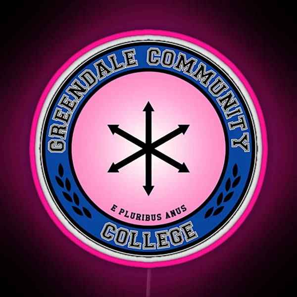 Greendale Community College RGB Neon Sign