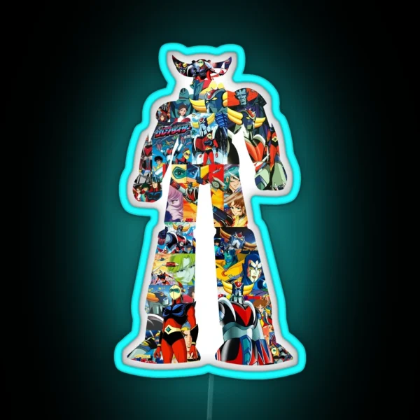 Grendizer RGB Neon Sign