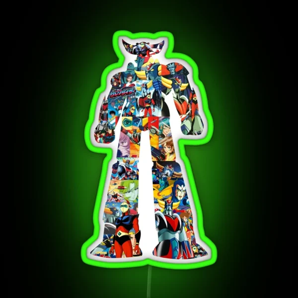 Grendizer RGB Neon Sign