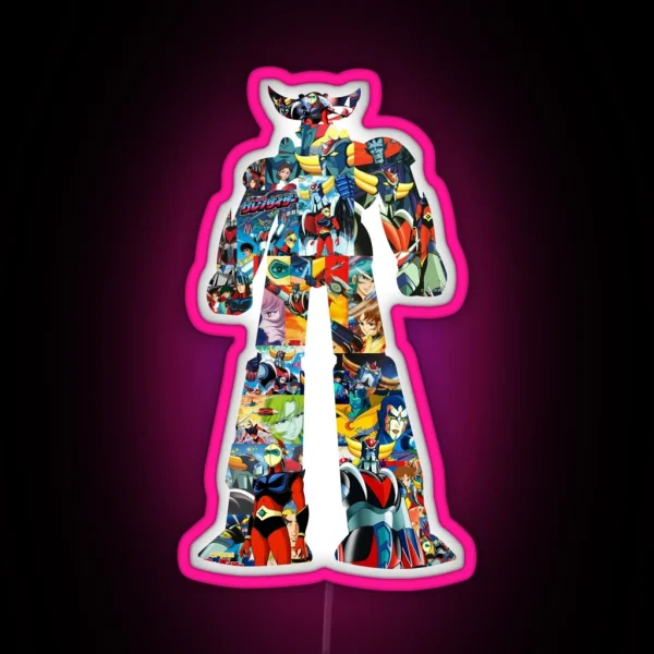 Grendizer RGB Neon Sign