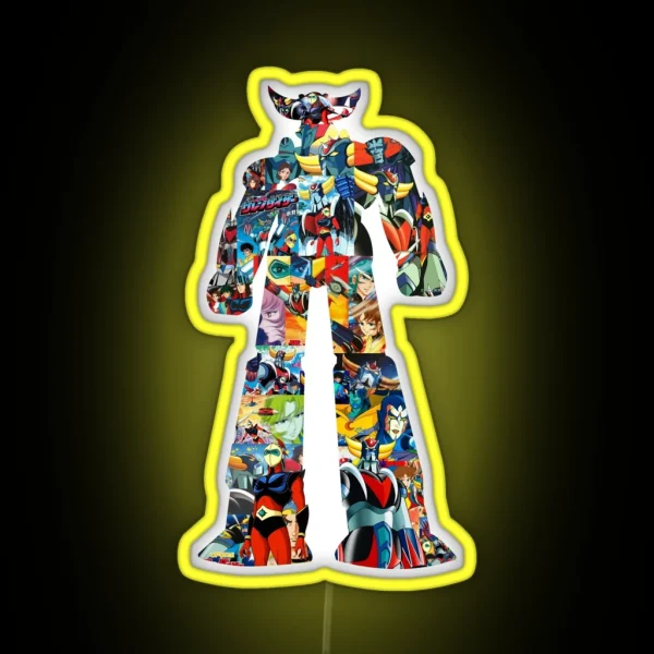 Grendizer RGB Neon Sign