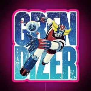 Grendizer UFO Robot RGB Neon Sign